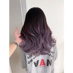 パープルグラデーション