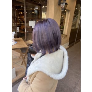 violet ash color