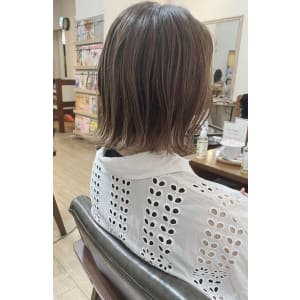 【外ハネボブ×細めハイライト】 - gift hair salon【ギフト】掲載中