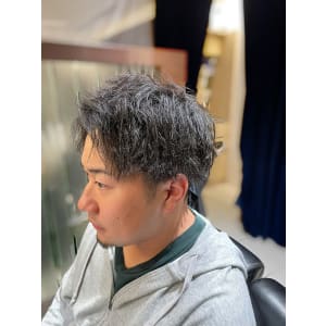 ツイストスパイラル/ツーブロック/バーバー【銀座】<理容室>