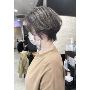 ★オリジナルハイライト×ハンサムショート★