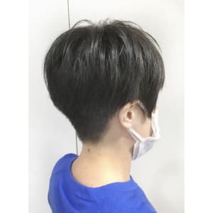 すっきりハンサムショート