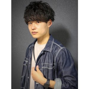 マッシュ×緩ツイスパ