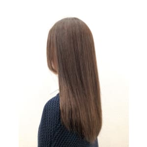 髪質改善美髪エステカラー/ロング/30代40代50代/