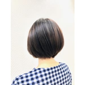 丸み/ボブ/ショートボブ/グラデーション/小顔/20代30代