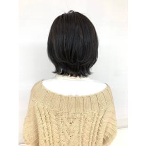 大人かわいい/20代30代/外ハネ/黒髪/レイヤーカット/