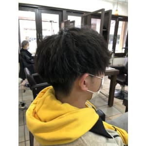 緩めツイストパーマ