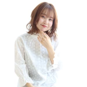 【20代30代40代】メルティカラー×ふんわりナチュラルボブ
