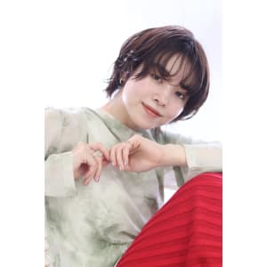 20代30代40代/ウルフマッシュ×シースルー前髪