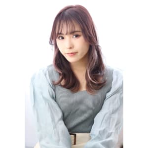 20代 30代 40代 くびれヘア イヤリングカラー  