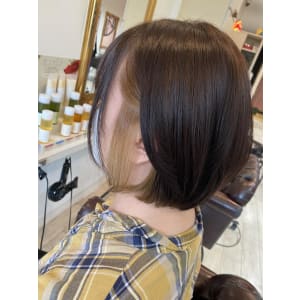 インナーカラー×ボブ - Alushe 新宿店【アルーシェ シンジュクテン】掲載中