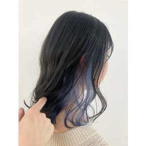 【LEMO】インナーカラー/水色/ペールブルー - ブリーチ&トリートメント&ショート HETTU 仙台駅前店【ヘッツ】掲載中