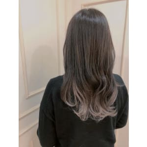 crop es辻堂　山口　インナーカラーグレージュ