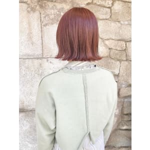 【Reir吉祥寺】*外ハネボブ+ラズベリーベージュ*