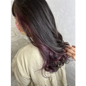 インナーカラー20代30代40代￥15400