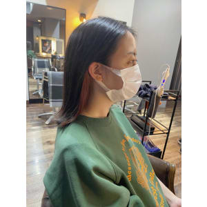 【外ハネボブ インナーカラー 恵比寿】 - hair＆make egerie【ヘアアンドメイクエジェリ】掲載中