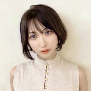 【金沢】面長カバー/20代30代40代/シースルー/ショート