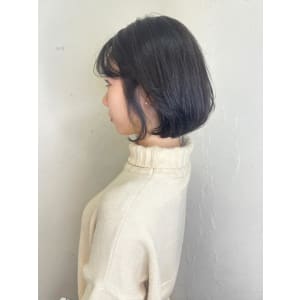【Reir下北沢】*ワンカールボブ+シースルーバング*