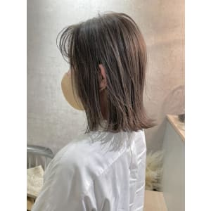 【BONDnariのサロンスタイル】ミルクグレージュ