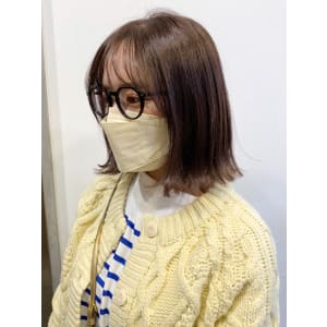 ぷつっとボブ チョコレートカラー