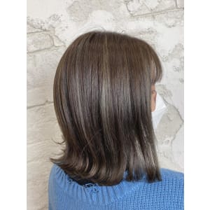 アッシュベージュハイライト/20代30代￥15400