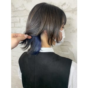 ウルフインナーカラー10代20代11000円