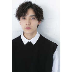 ソフトツーブロック ショートレイヤー MEN'S HAIR　