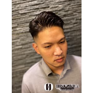 ツーブロ73ビジネススタイル/ヒロ銀座/理容室/メンズ - HIROGINZA東京駅八重洲口店【ヒロギンザトウキョウエキヤエスグチテン】掲載中