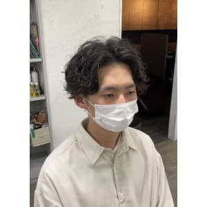 メンズパーマ/スパイラルパーマ/￥10780