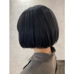 【BONDnariのサロンスタイル】ミニボブ　グレージュ
