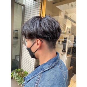 ニュアンスセンターパーマ