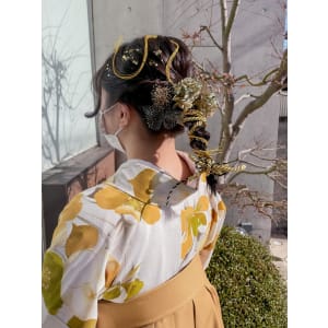 着物に合うヘアアレンジ - EMU international 春日部本店【エムインターナショナル】掲載中