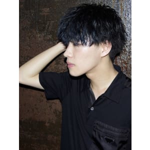 ブルーブラック×マッシュ - 男性専門美容室 growth 天神店【ダンセイセンモンビヨウシツ グロウ テンジンテン】掲載中