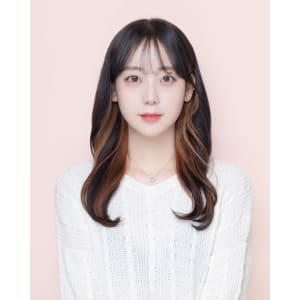 韓国風！インナーカラー