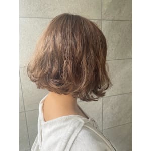 ゆるふわボブ×デジタルパーマ