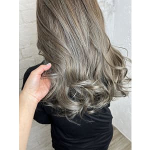白髪ぼかしハイライト20代30代40代￥15400