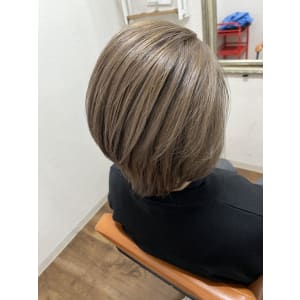 白髪ぼかしハイライト20代30代40代￥15400