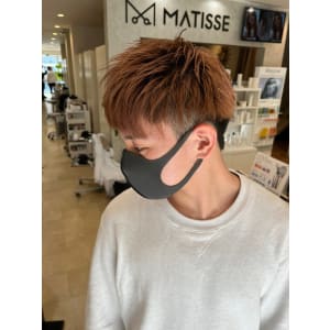 MATISSE－大人気メンズヘア【アップバング】