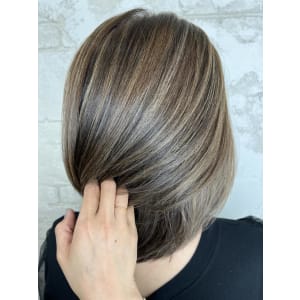 白髪ぼかしハイライト20代30代40代￥15400