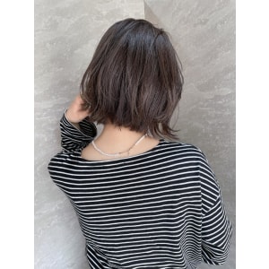 ハイライト☆切りっぱなしボブ☆イルミナカラー