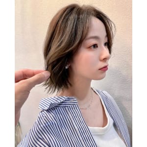 韓国ボブ☆イルミナカラー☆インナーカラー