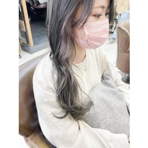 グレーシルバー インナーカラー 【横浜】