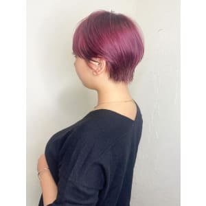【Reir下北沢】*カジュアルショート+ダスティピンク*