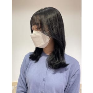 【 YOKE 】シアーグレー暗髪ヨシンモリエギョモリ