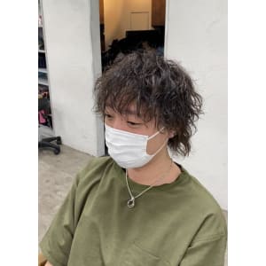 ツイストスパイラルパーマ/ウルフ/￥10780