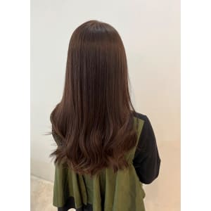 ゆるふわセミロング