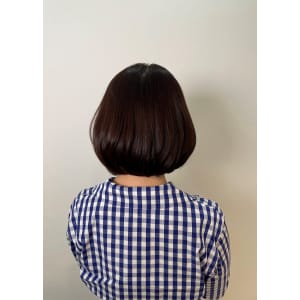 大人ボブショートスタイル