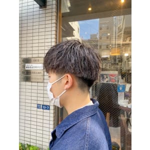 ショートマッシュパーマ