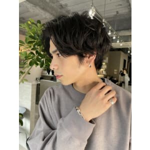 メンズセンターパート☆パーマ