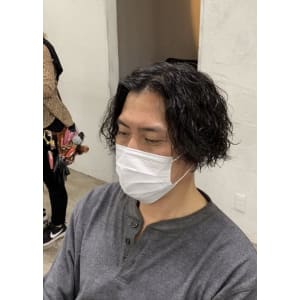 メンズ/ボブ/ツイスパ/ミディアム/￥10780